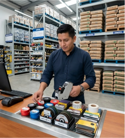 Administrador modificando precios a bienes complementarios