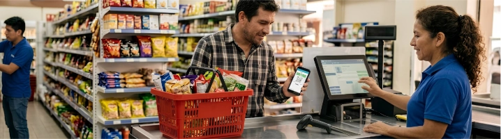 Uso de billetera o monedero digital de la tienda