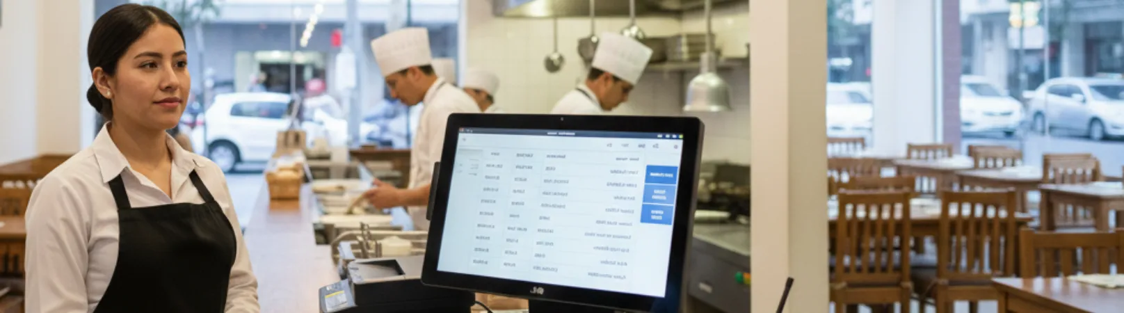 Pantalla mostrando resumen de ventas del día