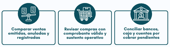 Controles antes de declarar