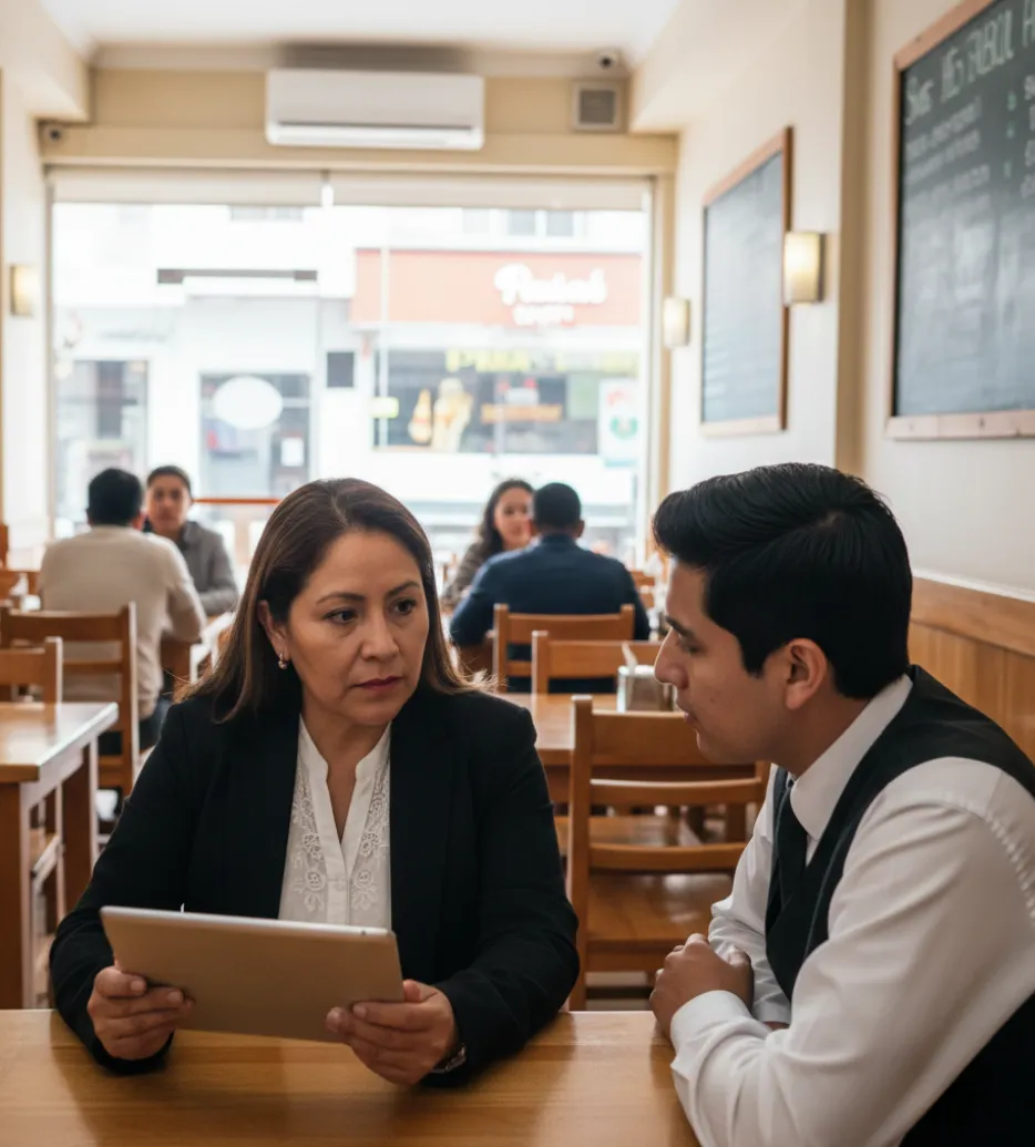 Revisión de resultados operativos al finalizar jornada