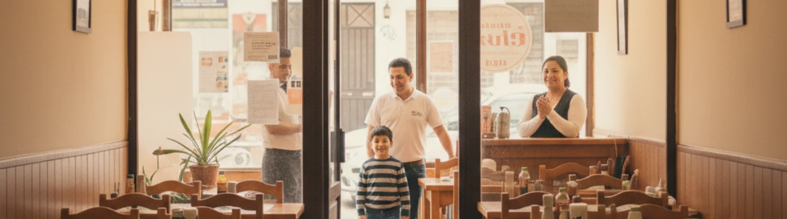 Restaurante con gestión organizada